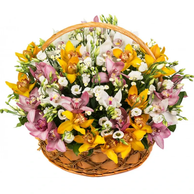 Корзина с цветами Единственная моя